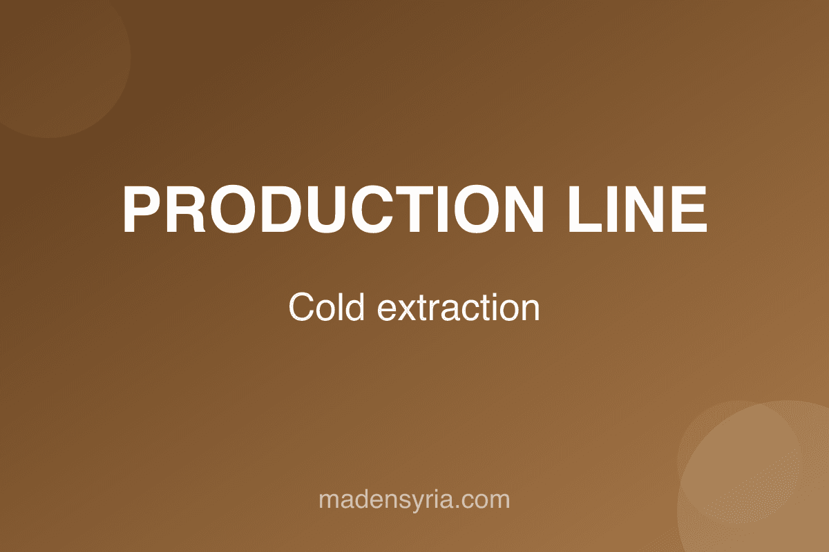 Cold extraction line