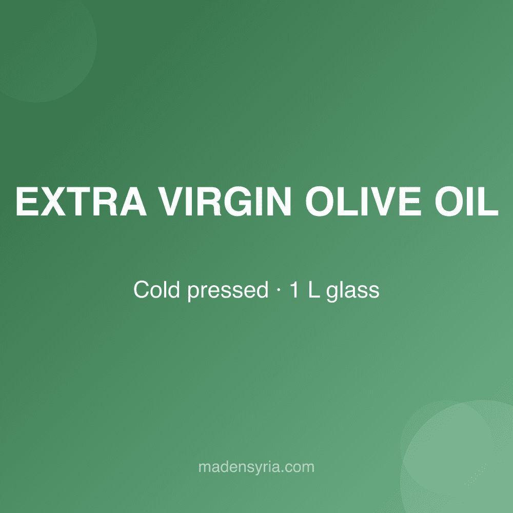Extra virgin olive oil 1 L bottle